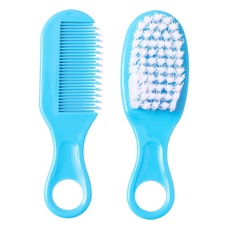 Seguridad recién nacido peine cepillo bebé cabeza cuidado peine cepillo combinación bebé masaje peine cepillo traje
