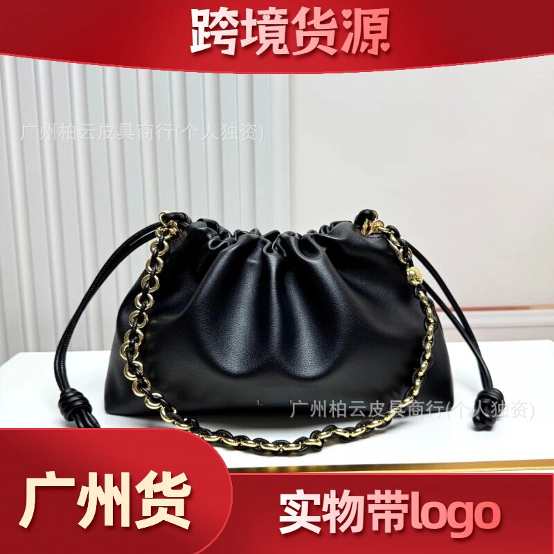 Cross-border supply: New classic Luo Jia Purse donut-style lucky bag sheepskin handbag, fashionable and versatile shoulder bag for women Cross-border supply: New classic Luo Jia Purse donut-style lucky bag sheepskin handbag, fashionable and versatile shoulder bag for women