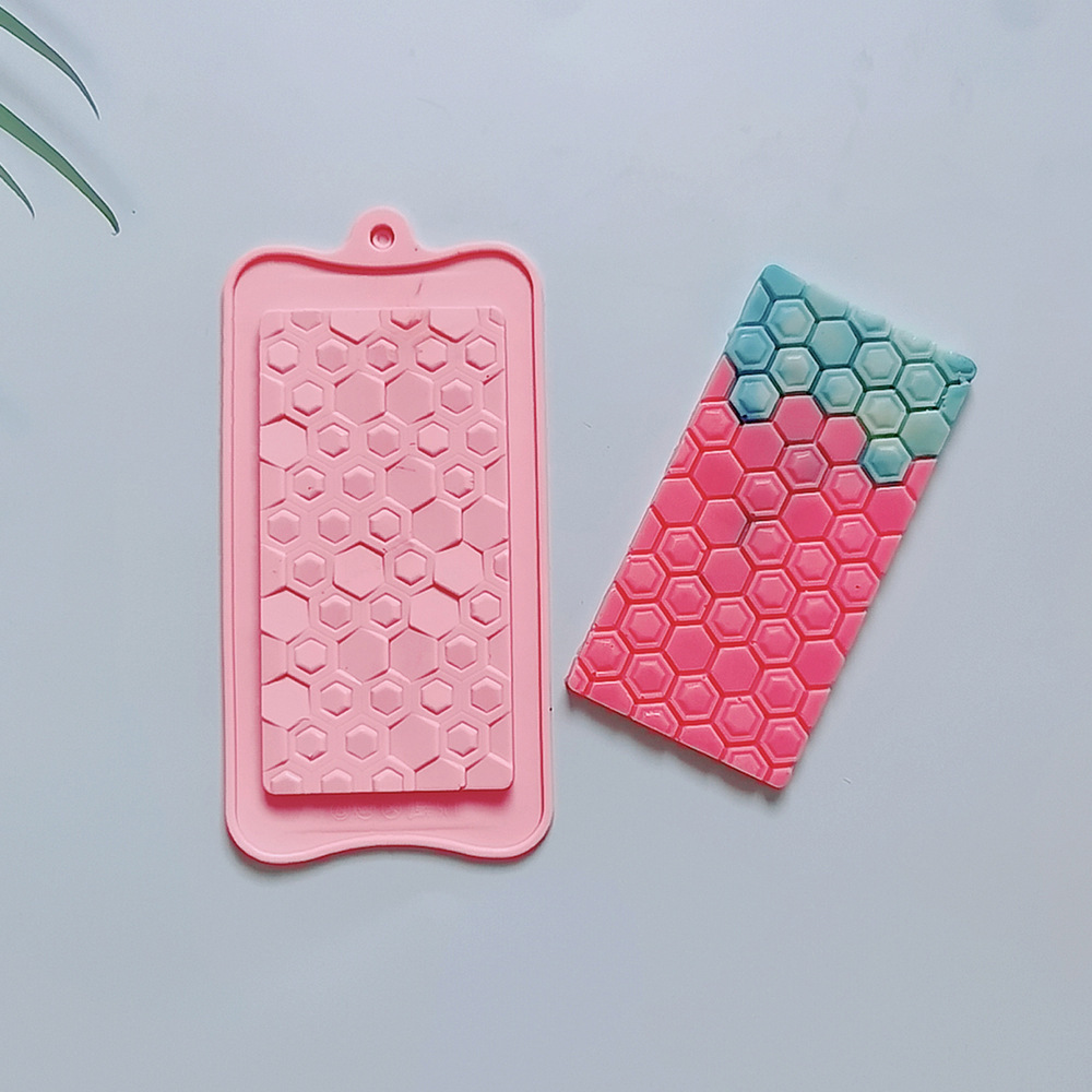 Chocolate de abeja 197 molde de silicona pastel helado pudín molde de postre jabón utensilios