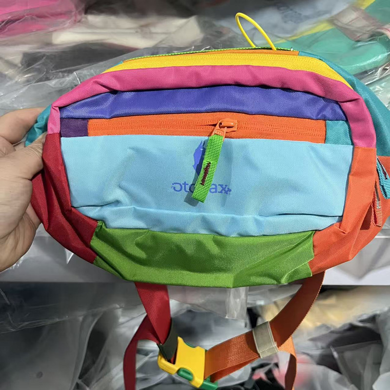 American Sheep Bag 3L Nylon Waterproof Outdoor Sports Chest Bag Dopamine Couple Style Waist Bag Large Capacity Crossbody Bag