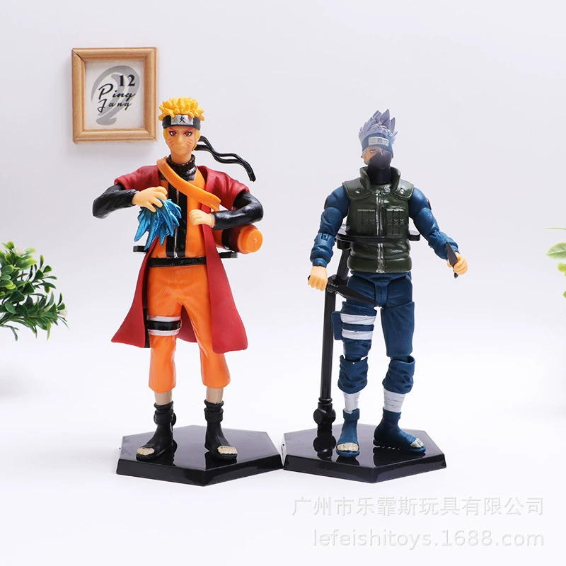 Ручная работа Four seven dragon beads Naruto Naruto Kakashi 10 Pirate Louver Loury Joeba Doll Model Swing
