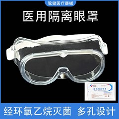 现货医用护目镜实验室全封闭隔离眼罩漂流防水透明防护眼镜批发