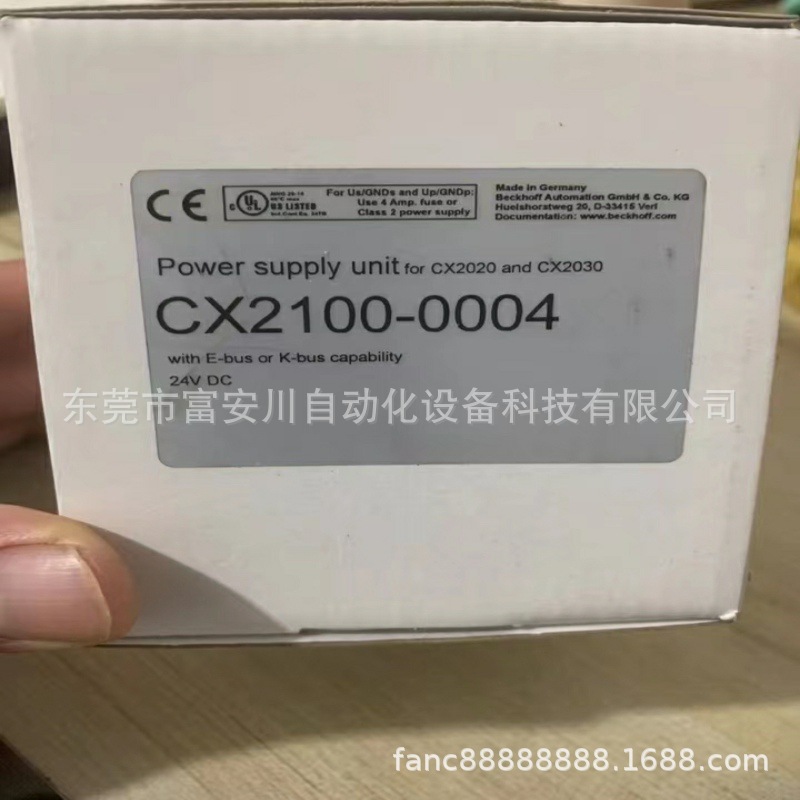 BECKHOFF/倍福 CX2100-0004  模块 全新原装 现拍 议价