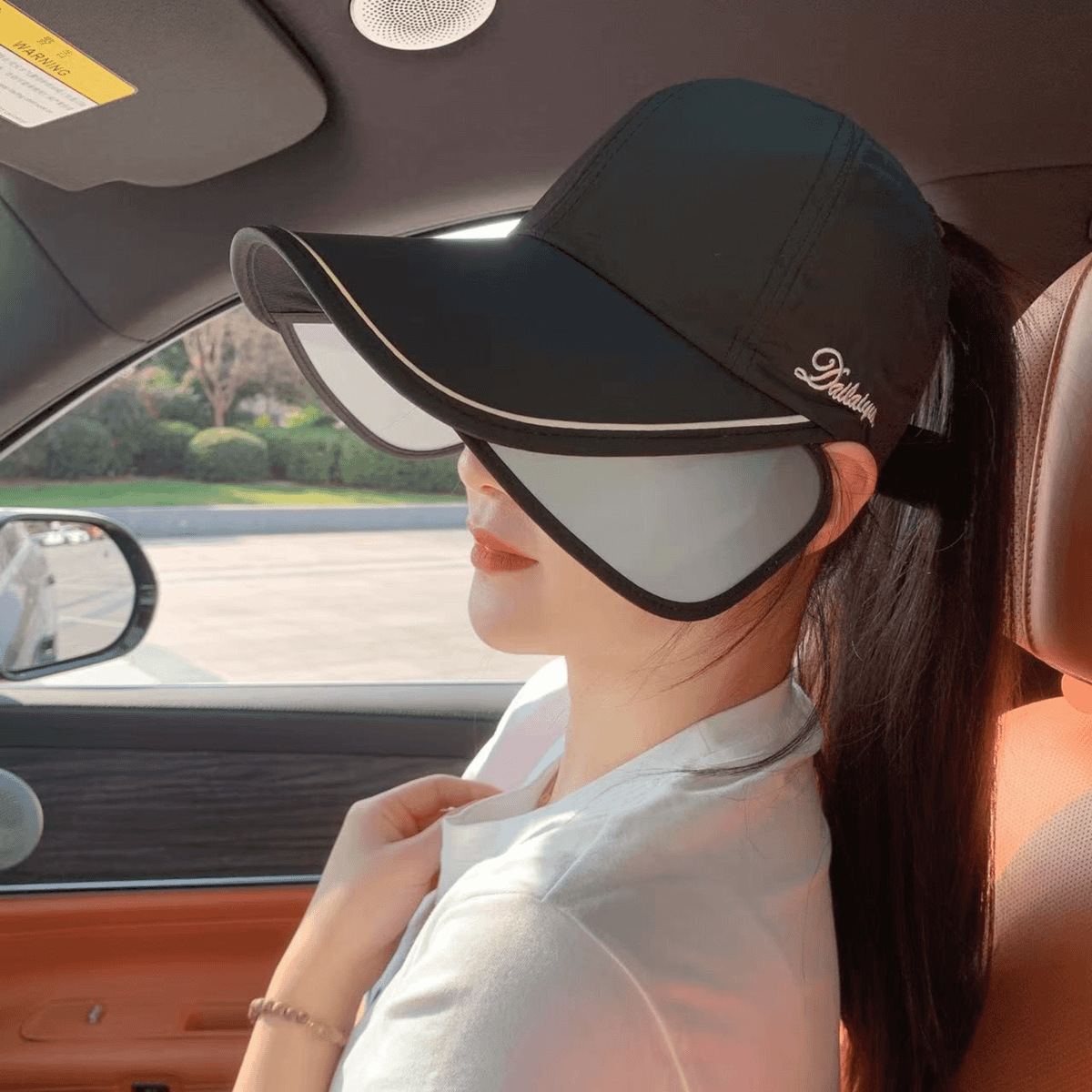 Sombreros grandes brillones de moda al aire libre versátil sombrero solar de verano transpirable anti-UV cubrir la cara deporte de verano ciclismo