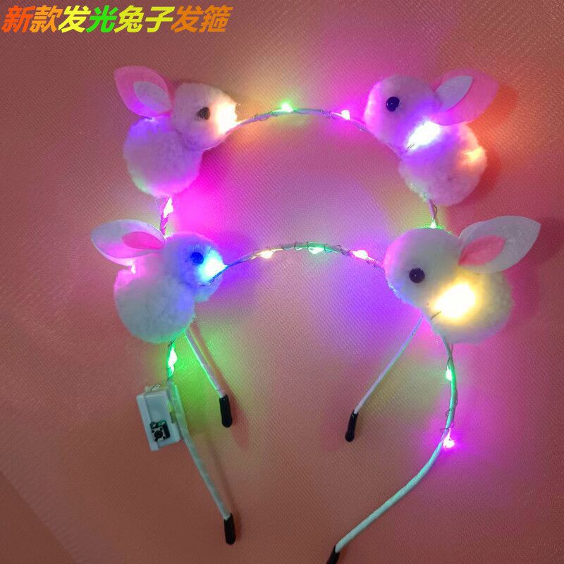 Brillante zorro orejas cinturón de cabello lámpara ángel cinturón de cabello super inmortal cinturón de cabello red rojo lindo gato orejas tocado plumas conejo