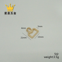 箱包合金A形扣 服饰织带扣调节扣手袋肩带链接扣链条连接三角型扣