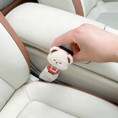Buckle Car Safety Belt Protective Cover: Seat belt shoulder pad