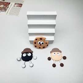 可爱卡通pvc软胶公仔贴片手机壳洞洞鞋包包收纳盒装饰配件冰箱贴