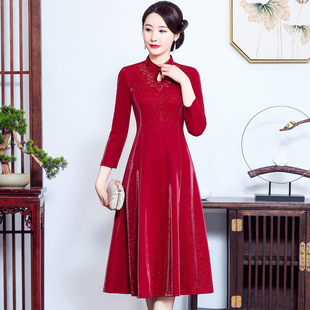 2025 Spring New Shiny Sequin Beaded Dress for Elegant Ladies and Moms, Available for Dropshipping