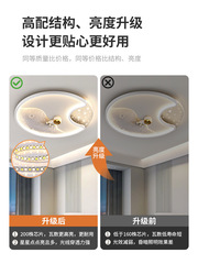 Space Alien Astronaut Lamp for Children's Room, 2024 New Model, Boys' Bedroom Lamp, Girls' Princess Room Ceiling Lamp