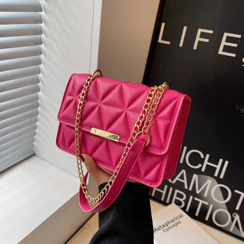 Модная минималистская сумка 2023 осень новая повседневная иностранная сумка на плечо простая мода маленькая квадратная сумка через плечо