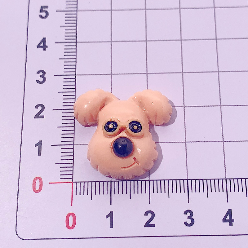 Nuevas gafas de sol para perros accesorios de resina diy caja de papelería de pegamento crema adornamiento de pelo agujero agujero zapatos material colgante al por mayor