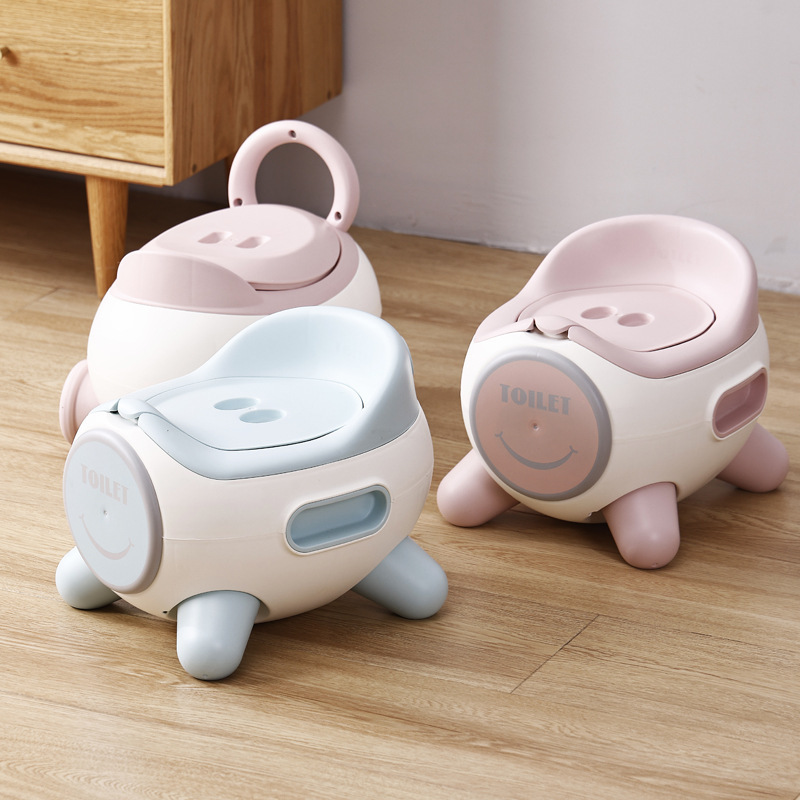 Toilet Beginner Baby Men and Women's Toilet Baby Cartoon Children's Urinal Small Toilet Children's Plastic Toilet