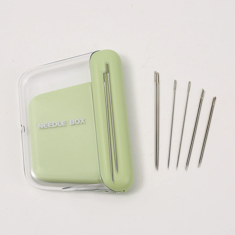 Легкий экстравагантный кремовый ветер магнитная игольная коробка ручной шитья гаджет ручной шитья игла коробка для хранения домашнего использования портативная игольчатая коробка