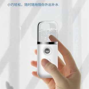 Handheld Small Hydration Meter Humidifier Sprayer Beauty Instrument Moisturizing and Rejuvenating USB Charging Cross-Border Spot Manufacturer