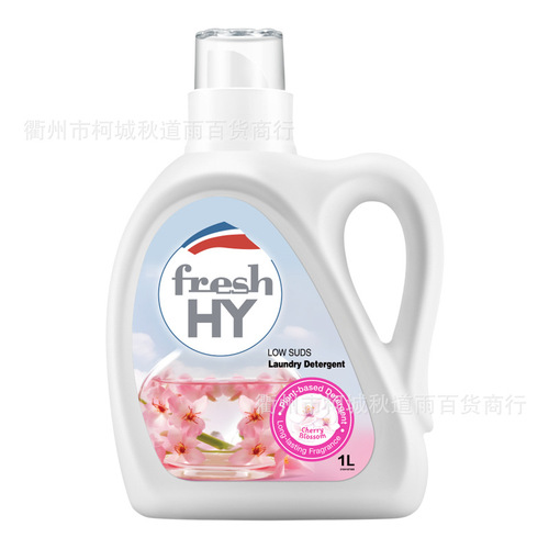 Whitewash Qingke Xin (Original Essence) Laundry Detergent Cherry Blossom Scent 1L*3 Bottles Wholesale One Piece Delivery