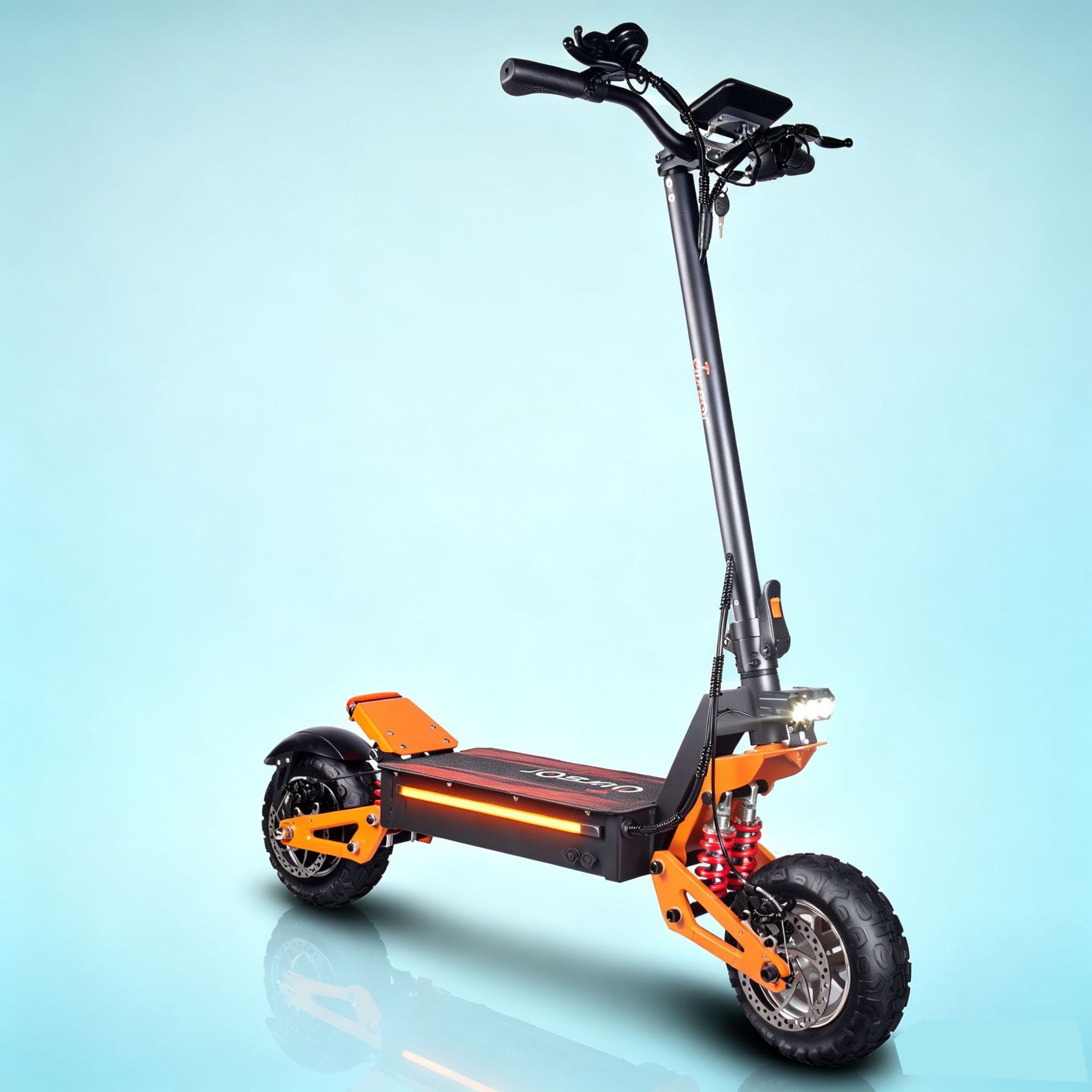 Scooter eléctrico todoterreno de 11 pulgadas 48V1200W unidad única Europa Estados Unidos Reino Unido almacén en el extranjero entrega de una pieza