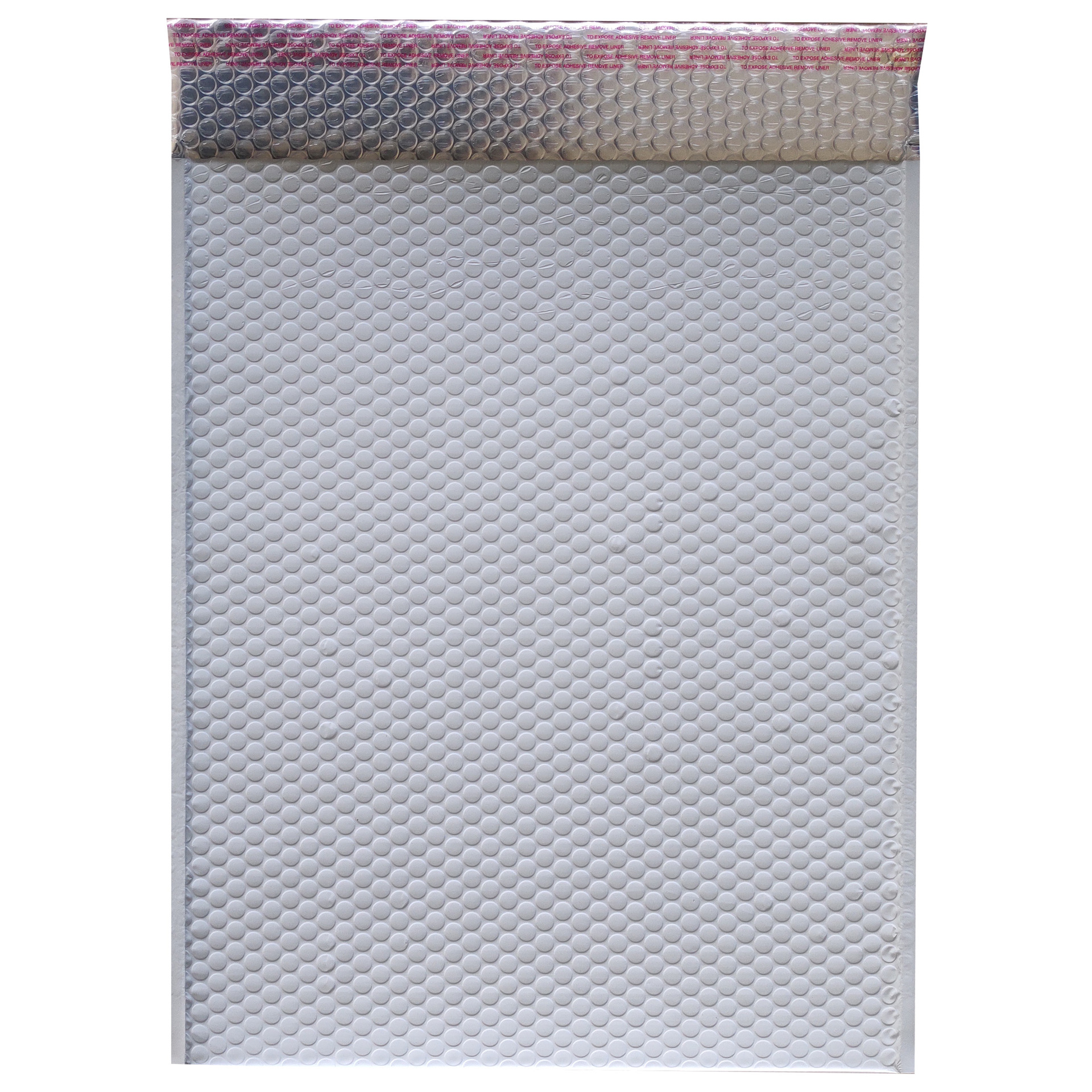 哑白色镀铝膜气泡袋800