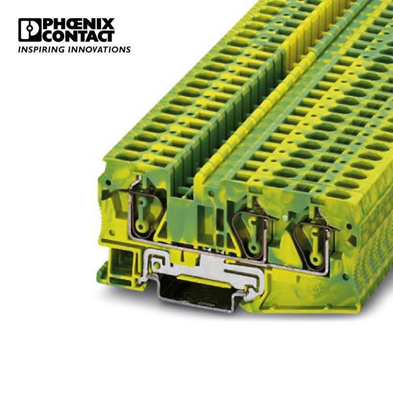 Phoenix ground terminals-ST 6-TWIN-PE -3036482 Phoenix ground terminals-ST 6-TWIN-PE -3036482