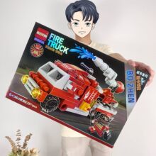 儿童积木拼装行动军事系列男孩积木模型城市救援宇宙工程玩具批发
