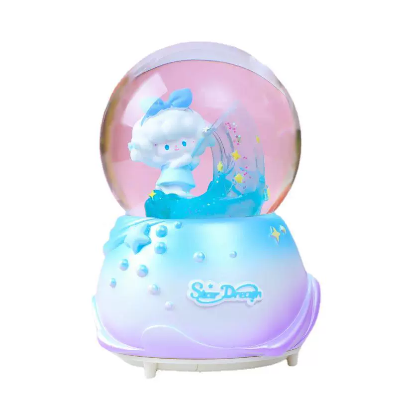 Starry sky, music box, rotating night light, new collection