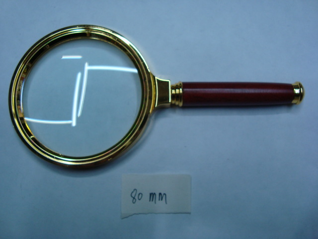 放大镜镀金放大镜老年用品寻宝金属镜凹凸镜高倍珠宝镜一件代发