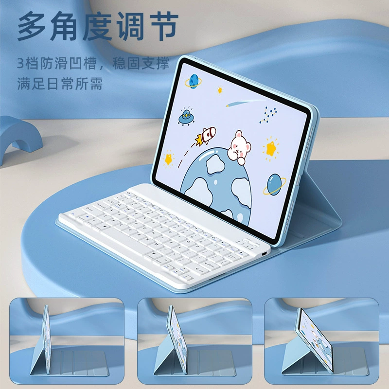 Lenovo, совместимый защитный чехол для планшета, мультяшная клавиатура, 11,5 дюймов