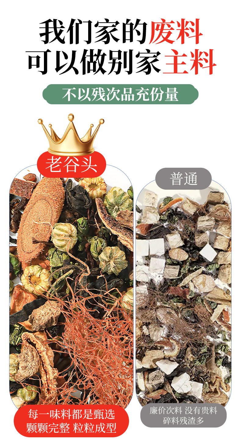Corn Silk Mulberry Leaf Herbal Tea Blend with Qingqianliu Burdock Root and Astragalus 300g key features