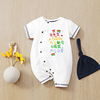 Summer thin children's cartoon overall for new born for baby