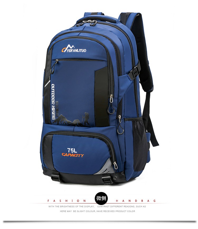 Grenzüberschreitender Sportrucksack großvolumiger Reiserucksack wasserdichter täglicher Sport-Wander-Camping Outdoor-Kletterrucksack