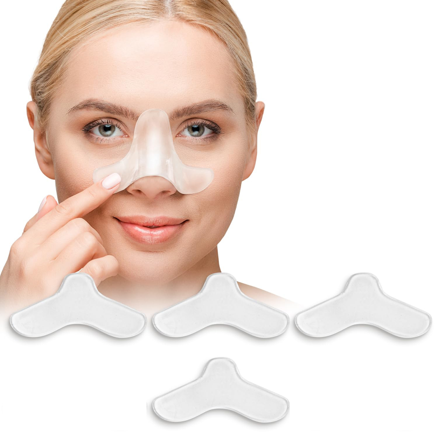 Cross-border CPAP gel nasal pads, cushion pads, ventilator mask pads, silicone protective patches, accessories in stock