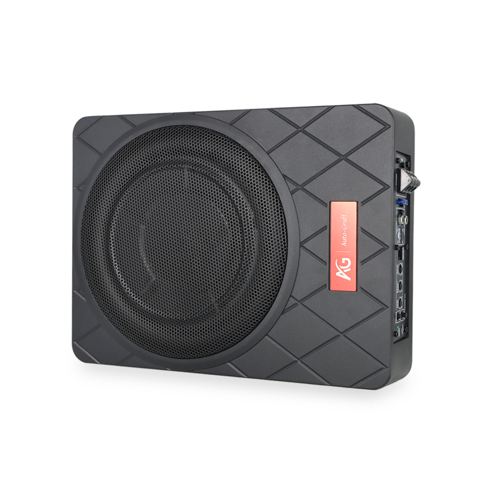 Factory Special Price Ultra-Thin Speaker 10inch Aluminum Alloy Ultra-Thin Car Audio 12V Car Mini Speaker Subwoofer