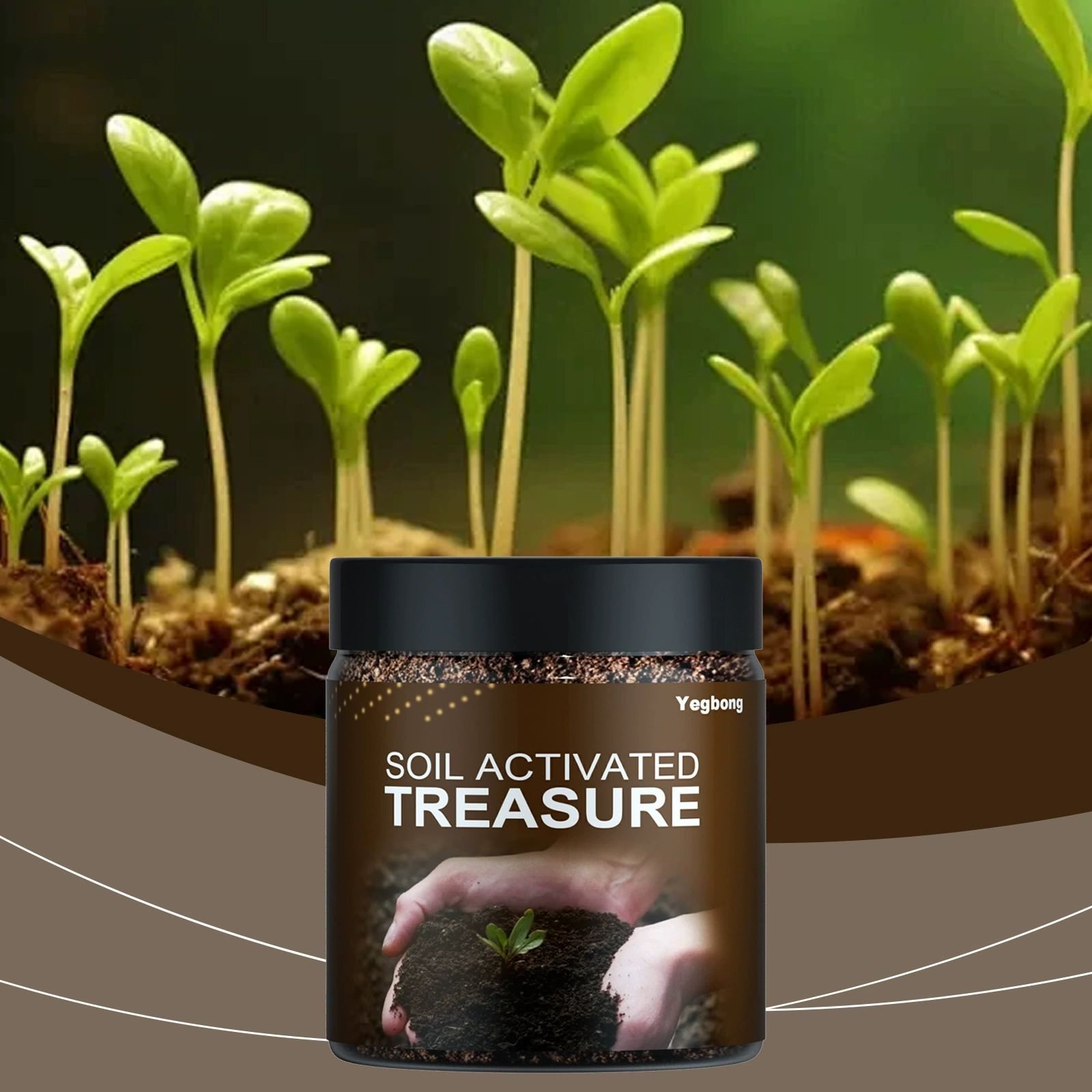 Yegbong активатор почвы, добавка для растений, питательные вещества для проращивания, улучшение почвы, уход за садом