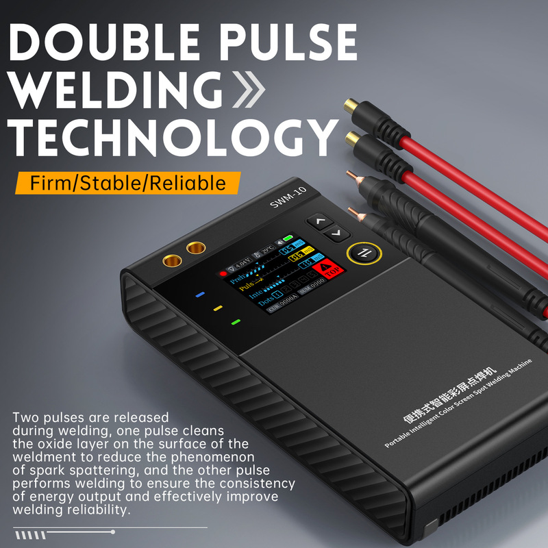 FNIRSI携帯スポット溶接機専門手持ち式小型18650携帯電話リチウム電池ニッケル片が電気溶接ヘッドに触れる|undefined