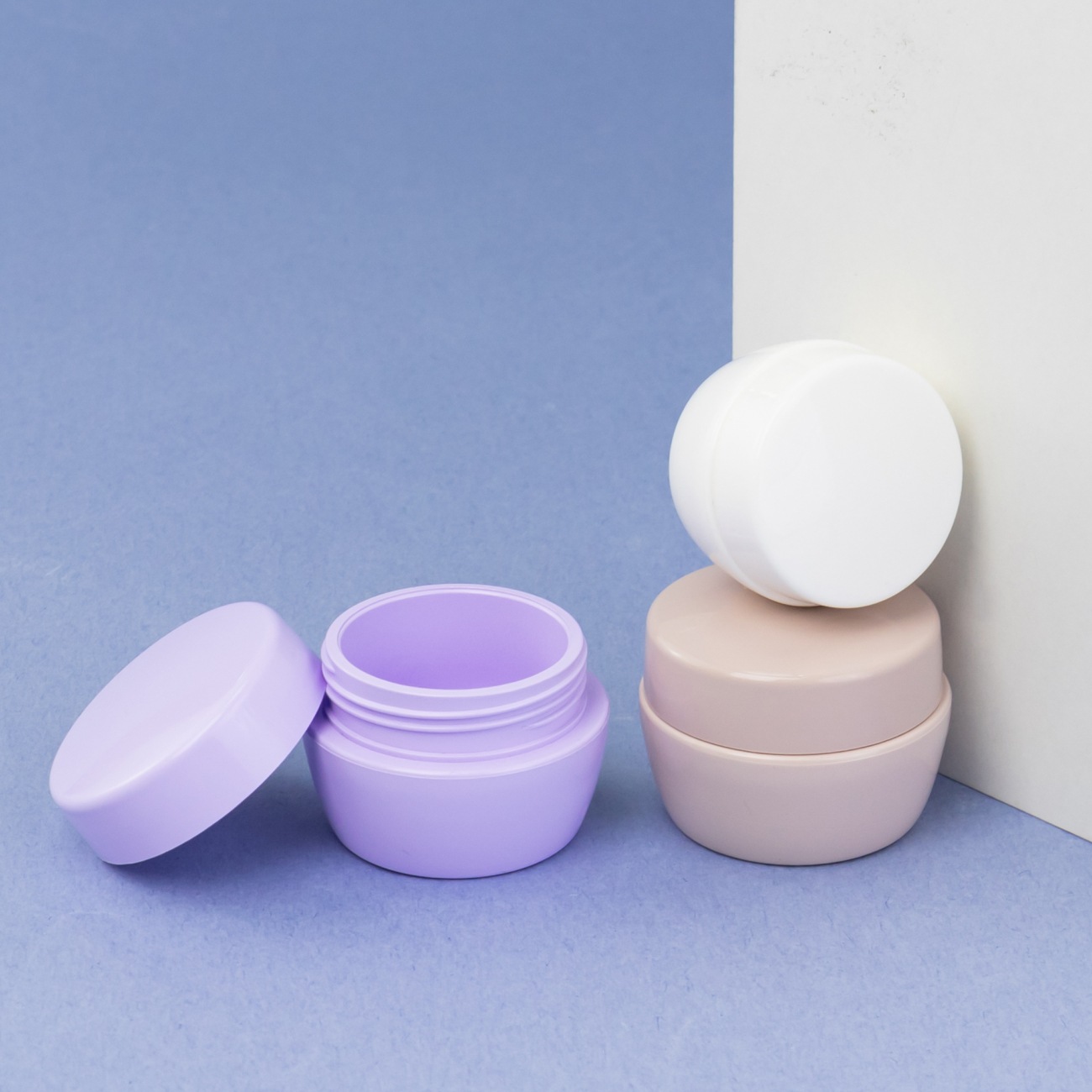 5g-15g蘑菇面霜盒 便携式旅行膏霜瓶指甲油分装瓶 拉丝甲油胶空罐