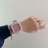 Square brand watch, high quality quartz watches, internet celebrity, simple and elegant design, Korean style