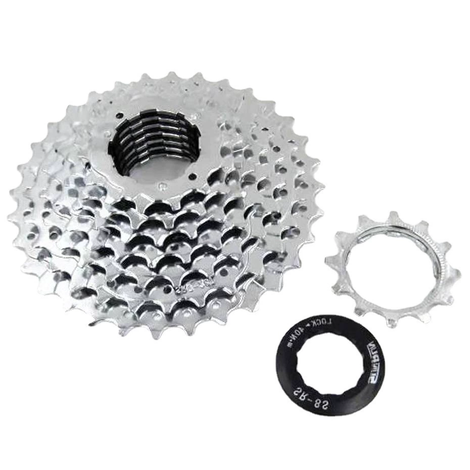 Mountain bike cassette with brake system