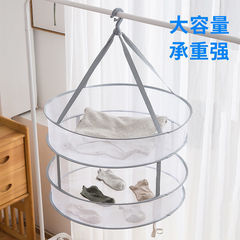 Clothes drying net, clothes basket, clothes drying net, clothes tiled net bag, household sock drying artifact, clothes drying basket net