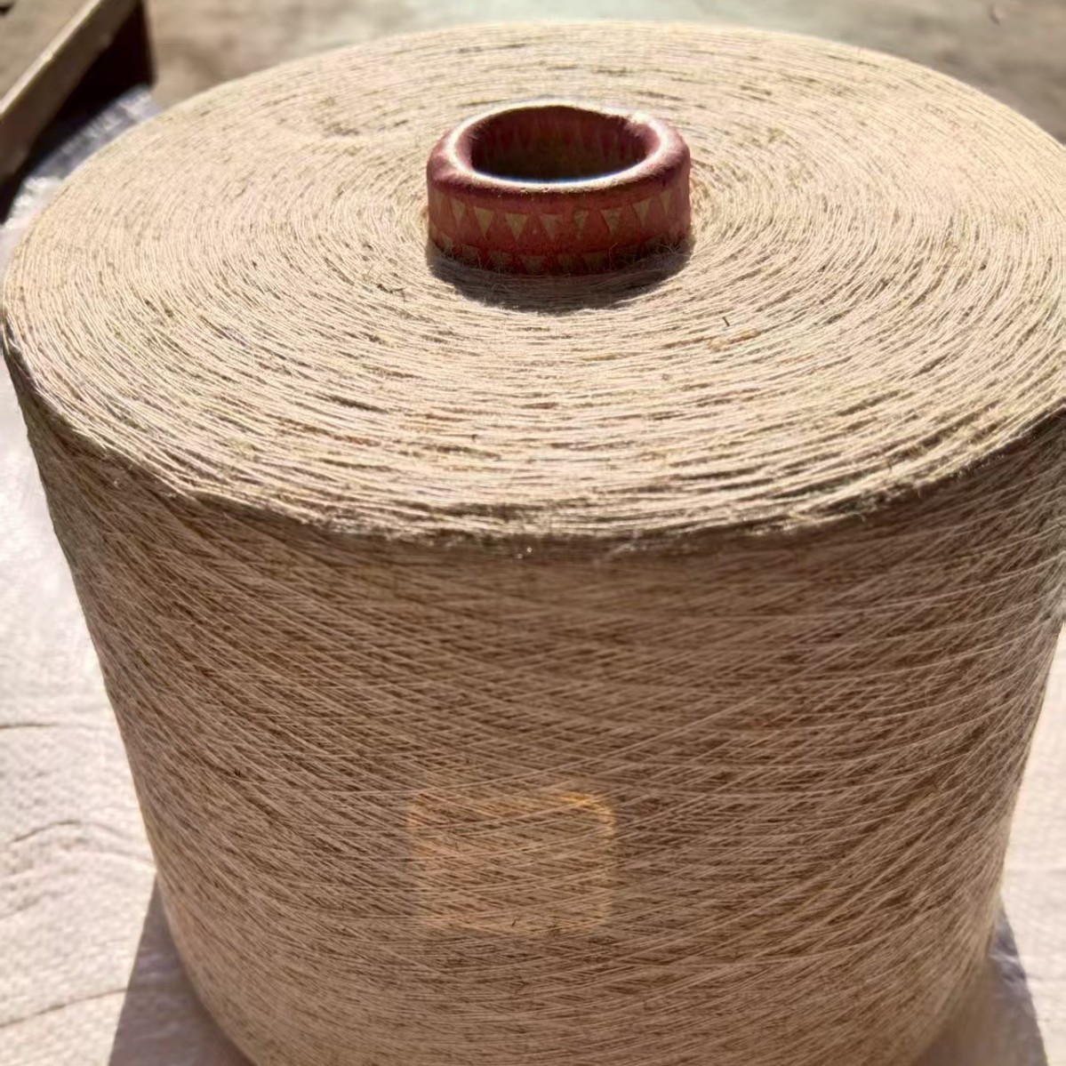 亚麻棉纱55/45 大麻棉纱 汉麻纱 规格齐全 现货直发 弘扬纺织