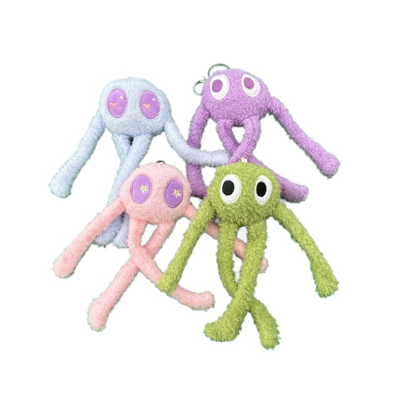 De dibujos animados pulpo llavero de peluche colgante de pulpo schoolbag adornos grab máquina Muñeca al por mayor pequeña muñeca image 7