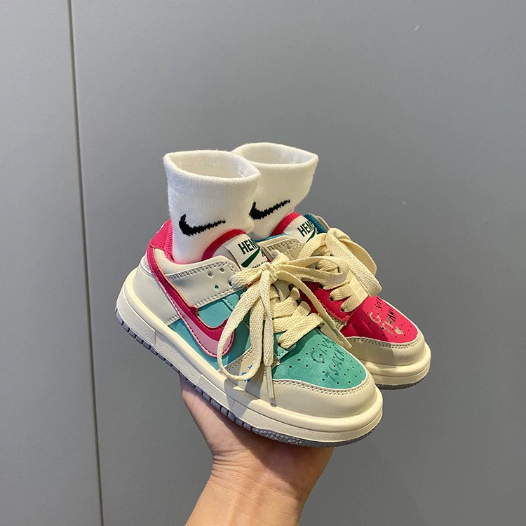 Спортивная обувь для девочек AJ 2024 осень новая обувь для детей