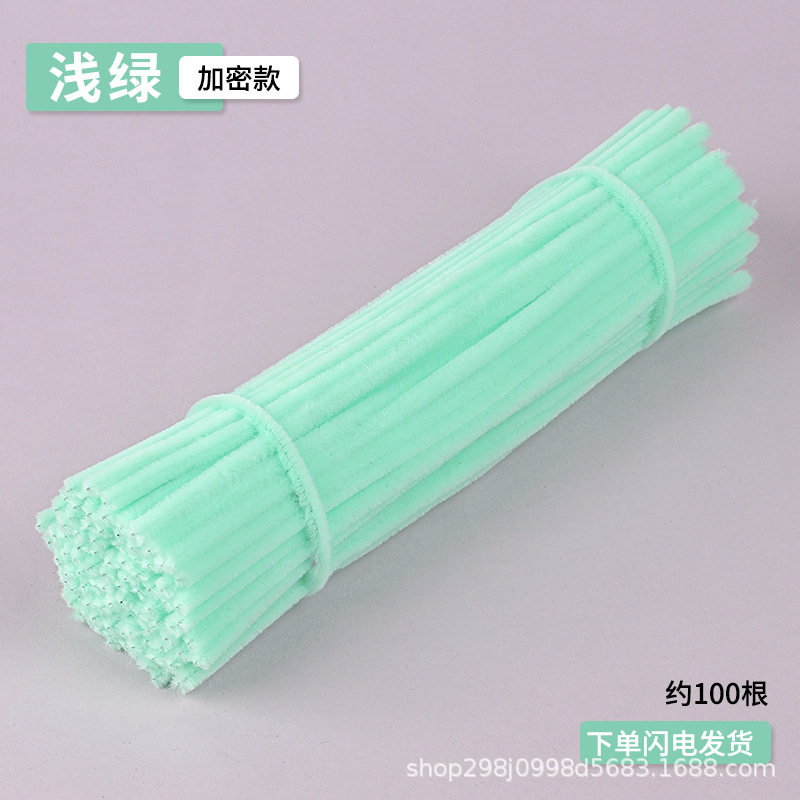 Fábrica de cabello recto inteligente varilla de torsión 7.5mm cifrado mezcla creativa DIY al por mayor mano de jardín de infantes