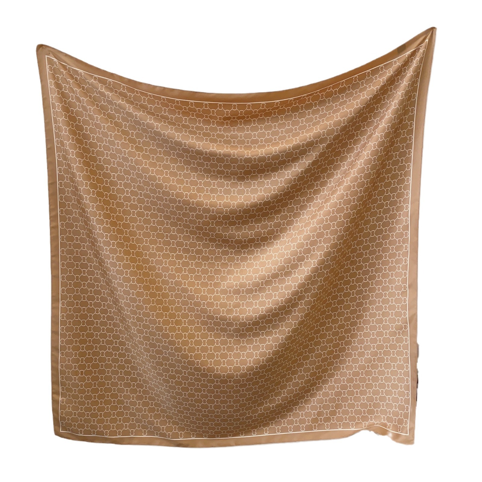 Pañuelo de seda cuadrado grande para mujer, nuevo estilo de primavera y otoño 2026, versátil con camisas, pañuelo elegante de alta gama 90x90 al por mayor.