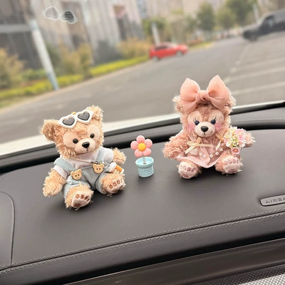 Decoration Items for Dashboard Cute – Car ornaments - shirley-rose-duffy-small-flower-ornaments