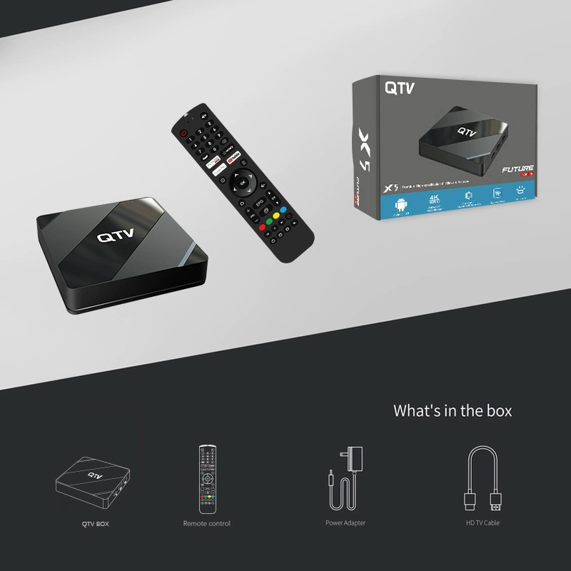 Внешнеторговый взрыв QTV, промежуточный ключ H616Android10 IPTV Stalker Cross - перекрестныйностранная торговля Q5 box