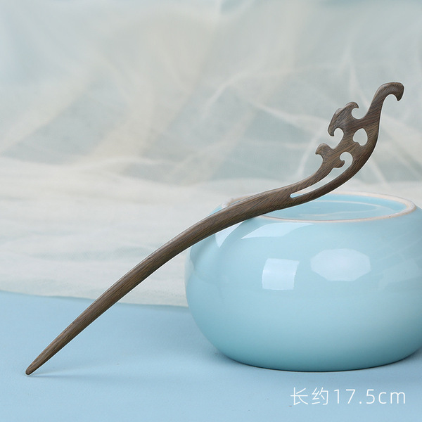 Chinese hairpin green sandalwood