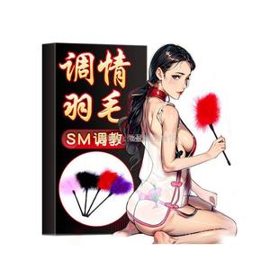 Feather Mood Feather Stick Tickling Feather Stick Couple Sm Feather Racket Hand Slap Whip Heart Feather