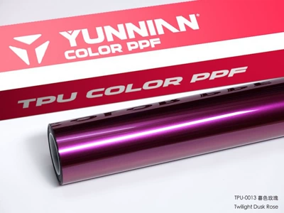 pink crystal color PPF color change | Auto Color Change Film - tpu-twilight-rose-dual-use-for-wet-and-dry-surfaces-15215m