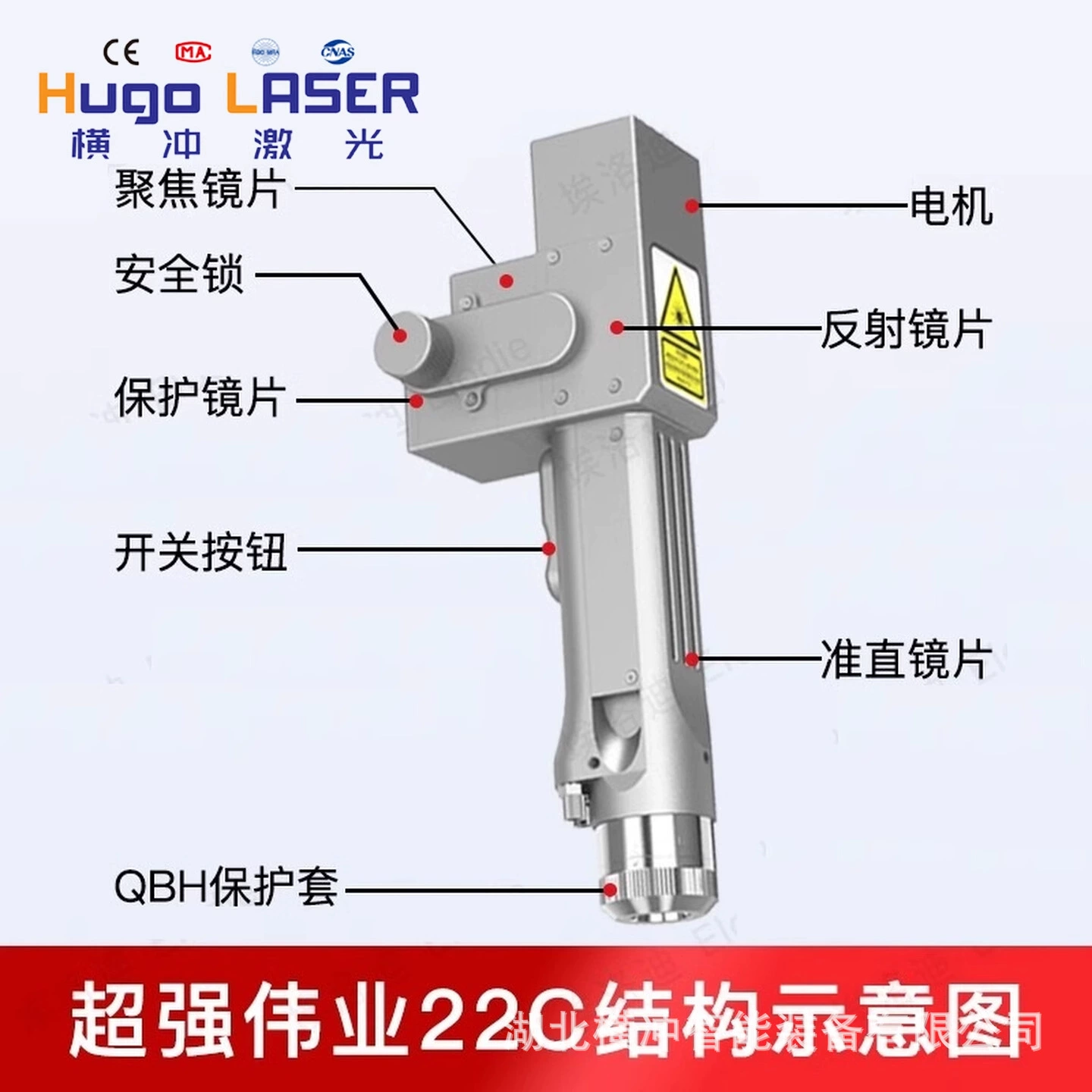 Аксессуары для лазерной сварки супер мощная машина для удаления ржавчины ручной моющей головки 22c фокусирующей коллиматической защиты от отражения линзы