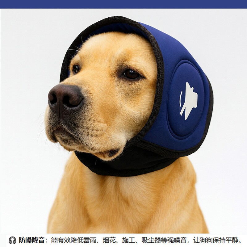 Pet Earmuffs for Autumn and Winter, Windproof and Cold-Resistant Headgear, Noise Reduction and Soundproofing, Dog Calming Headgear to Prevent Fright